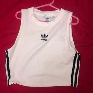 A Adidas Women Crop Tank Top.